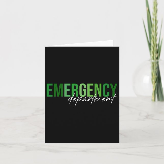 Notfallabteilung St Patricks Day Emergency Roo Karte (Vorderseite)
