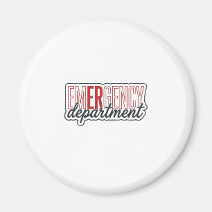 Notfallabteilung-Typografie-Shirt-Design_1 Magnet