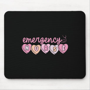 Notfallabteilungs-Krankenschwester Hearts Er Rn Ed Mousepad