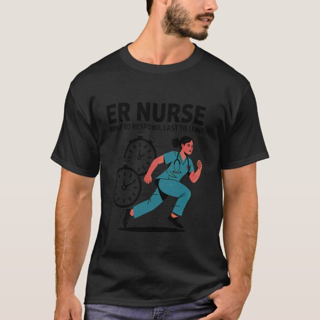 Notfallkrankenschwester Notfallpflege Notfall D T-Shirt (Vorderseite)
