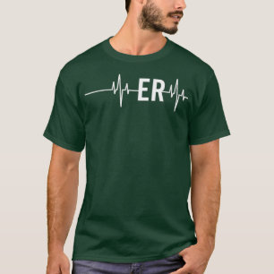 Notfallmedizin Arzt Krankengeschenk er Herz T-Shirt