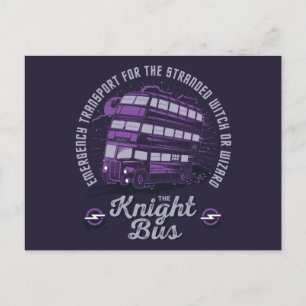 Notfalltransport - Der Knight Bus Einladungspostkarte