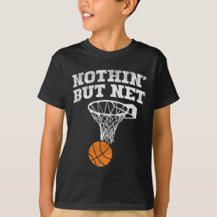 Nothin but Net Bysketbyll Coach Player Byller Dadd T-Shirt