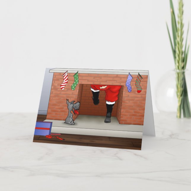 Nothin' Hintern Ein Schnauzer Weihnachten (Vorderseite)