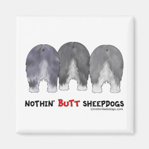 Nothin' Hintern Sheepdogs Magnet