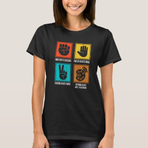 Nothing Beats Art Teacher Artistry Artist Mentor E T-Shirt