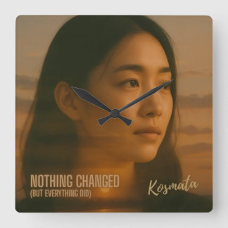 Nothing Changed - Wanduhren