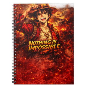 Nothing Is Impossible Abenteuer-Notizbuch – Inspir Notizblock