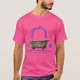 Nothing Personal Minimalistisch Grunge Streetwear T-Shirt