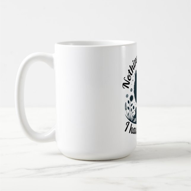 Nothing Scares Me, I Have Three Kids Kaffeetasse (Links)