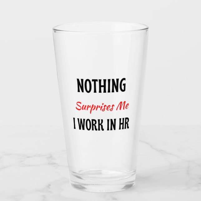 Nothing Überraschungen Glas (Vorderseite)