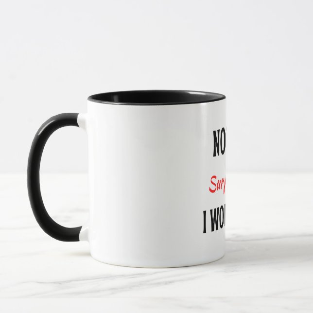 Nothing Überraschungen Tasse (Links)