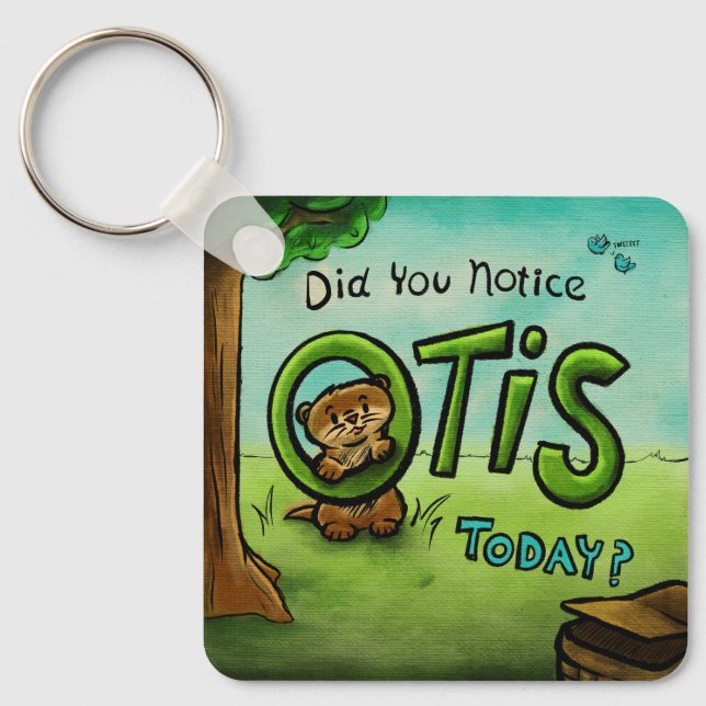 Notice Otis Keychain Schlüsselanhänger (Vorderseite)