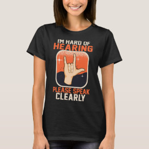 Notierungen zum Gehör des Gehörlosen Bewusstseins  T-Shirt
