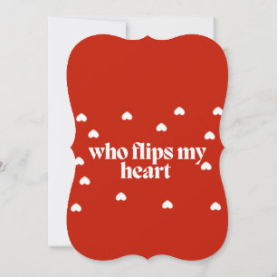 Notiz Doppeltes Design- Valentinstag Special Mitteilungskarte