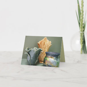 Notiz-Karte für Töpferdesigns Karte