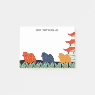 NOTIZ von den PALAST Chow-Chow klebrigen