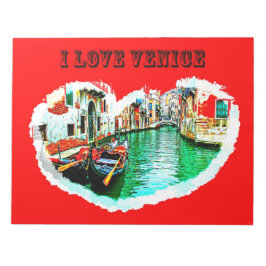 Notizblock ich liebe VENEDIG