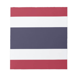 Notizblock mit Flagge Thailands