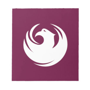 Notizblock mit Flagge von Phoenix, Arizona