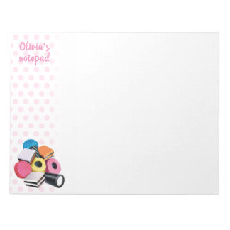 Notizblock mit individuelle Name