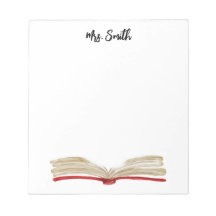 Notizblock personalisiert WATERCOLOR