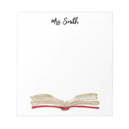 Notizblock personalisiert WATERCOLOR