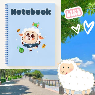 🐑 💙 ✨ NOTIZBUCH
