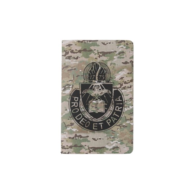 Notizbuch Army Chaplain Corp auf OCP Tarnung (Vorderseite)