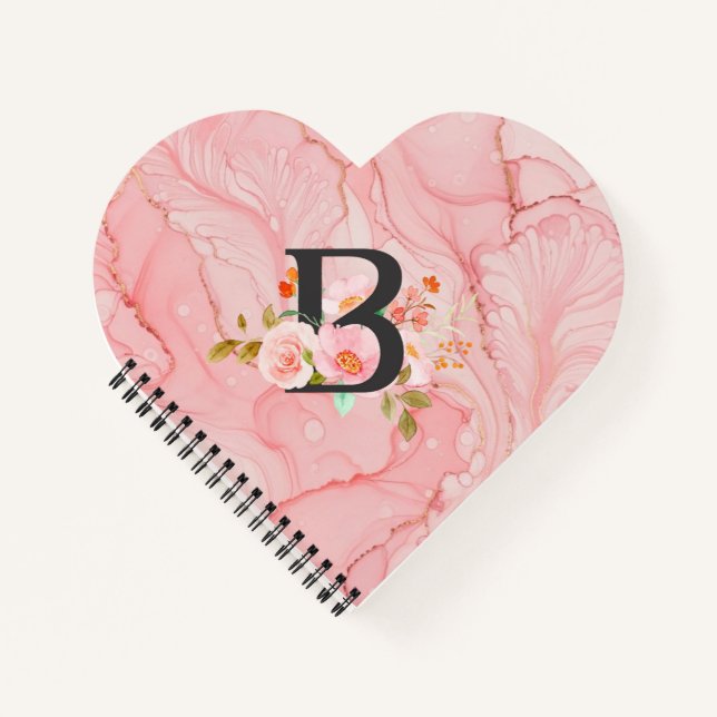Notizbuch Buchstabe B (Vorderseite)