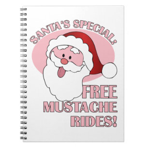 Notizbuch des Weihnachtsmanns Notizblock