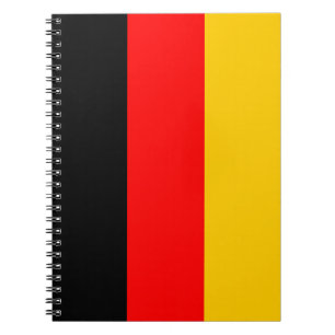 Notizbuch Deutschland Fahne Notizblock