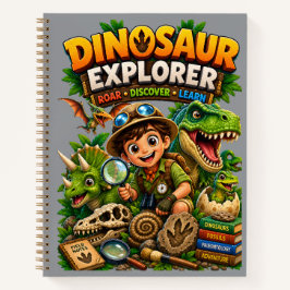 Notizbuch Dinosaurier für Kinder | Zukünftiger Pal