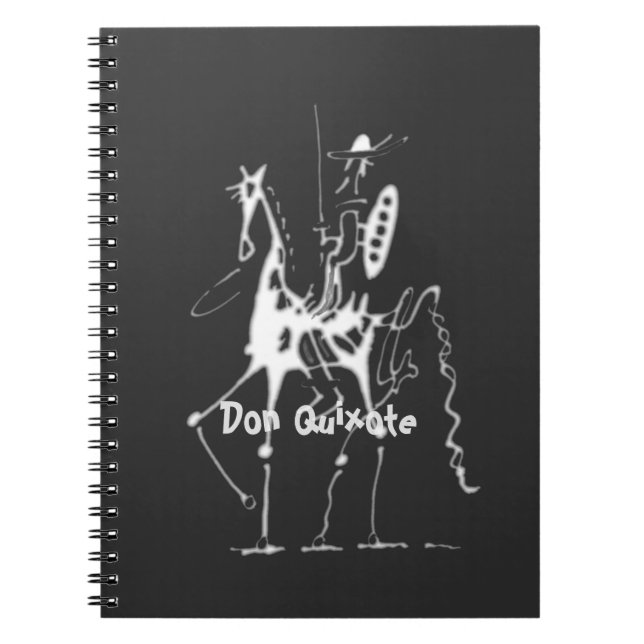 Notizbuch Don Quijote Notizblock (Vorderseite)