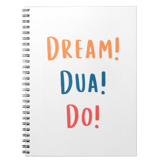 Notizbuch - Dream Dua Do Notizblock