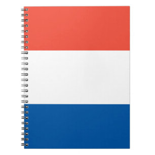 Notizbuch Frankreich Fahne Notizblock