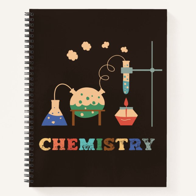 Notizbuch für Chemieerfahrung (Vorderseite)