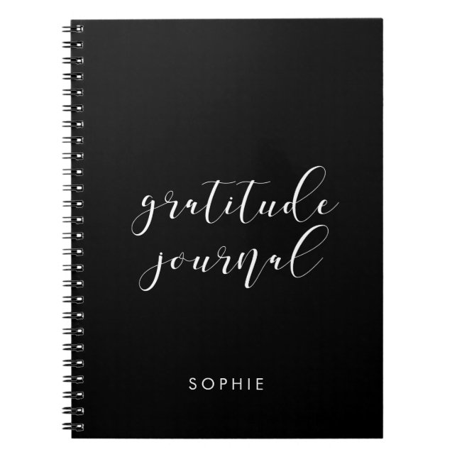 Notizbuch für elegante Kalligraphie Notizblock (Vorderseite)