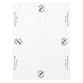 Notizbuch für Firmenveranstaltungen Tischdecke
