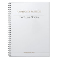 Notizbuch für Informatik – Minimale akademische Ed