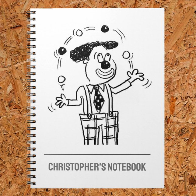 Notizbuch für Jongleur oder Entertainer Notizblock (Von Creator hochgeladen)