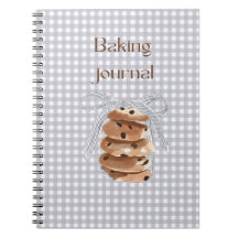 Notizbuch für Kekse-Rezepte für Heim-Bäcker.