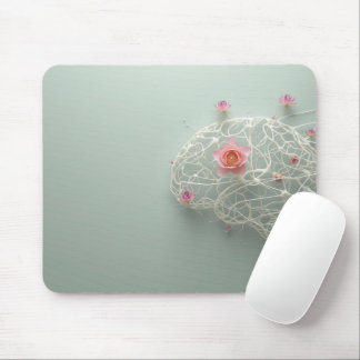 Notizbuch für mentales Wachstum und Kunst Mousepad
