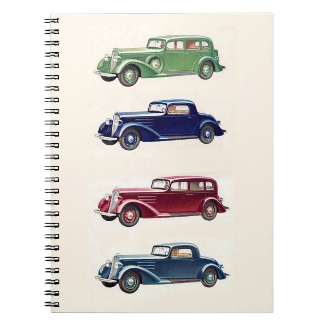 Notizbuch für Oldtimer Notizblock (Vorderseite)