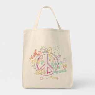 Notizbuch-Gekritzel-Tasche Tragetasche