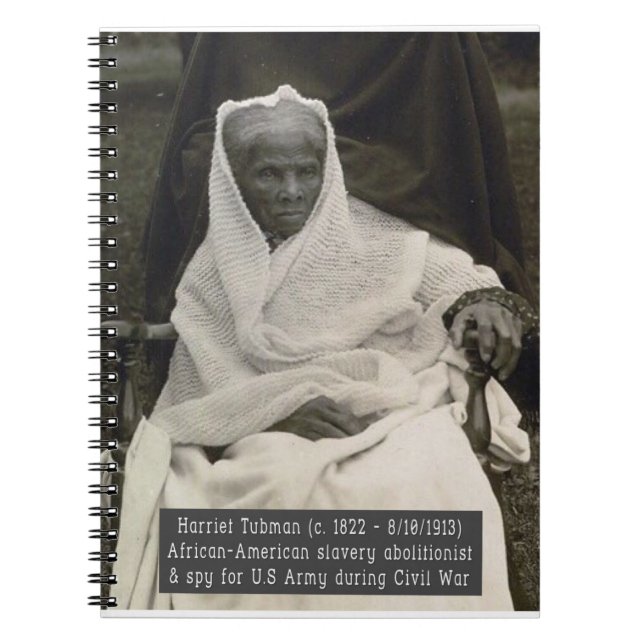 Notizbuch Harriet Tubman Notizblock (Vorderseite)