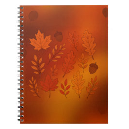 Notizbuch Herbst Notizblock