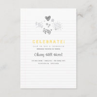 Notizbuch-Hochzeits-Einladungs-Einsatz