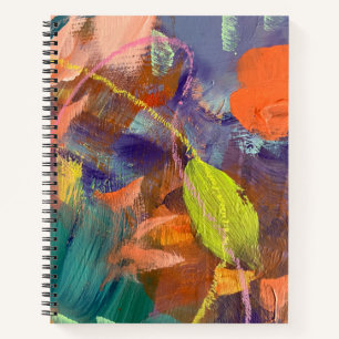 Notizbuch im wilden Gartendesign