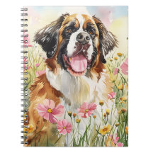 Notizbuch – Journal für Saint-Bernard-Hunde-Liebha